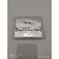 PP plastic size 11cm x 03mm x 30cm Plastic packaging for popcorn paper size 5x9 Plastic Size 11x03x3