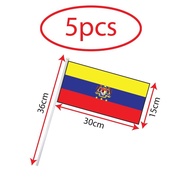 5PCS Wilayah Persekutuan Hand Hold Flag, Hand Held Flag, Hand Flag, Bendera