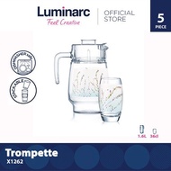Luminarc Trompette Turq X1262 Salto+Tivoli 5P Drink Set AART018