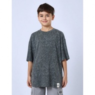 Sumwon Design Studios Youth Santa Monica T-Shirt Oversized Fit Retro Style Summer Beach Graphic Stre