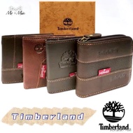 ☁⊕▬TS | Men Wallet Leather （with box）lelaki dompet smart quality baik Timberland gift