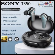 SONY T350 Wireless Headset Earbuds Bluetooth V5.0 In-ear Earbuds with Mic Sports Bluetooth Headphone with Charge Box