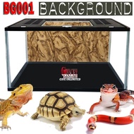 Bg001 3D Motif Reptile Tank Aquarium Terrarium Animal Cage Background