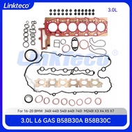 Engine Cylinder Head Full Gasket Set Fit 3.0 T L L6 B58B30 For 16-20 BMW 340i 440i 540i 640i 740i M1