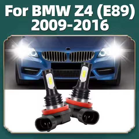 2Pcs Canbus LED Daytime Running Light 6000K Car DRL Bulb Lamp H8 H11 For BMW Z4 E89 2009 2010 2011 2