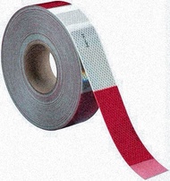 เทปเรืองแสง 3M แบ่งขาย 1เมตร 5เมตร 10เมตร (กว้าง 52 มม) สำหรับติดกับรถบรรทุก