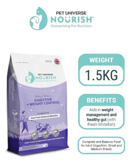 Pet Universe Nourish Dog Dry Food 1.5kg