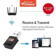 New USB to LAN Wireless Network Card for Desktop and Laptop - 3070 Wifi Signal Receiver with Bluetoo
