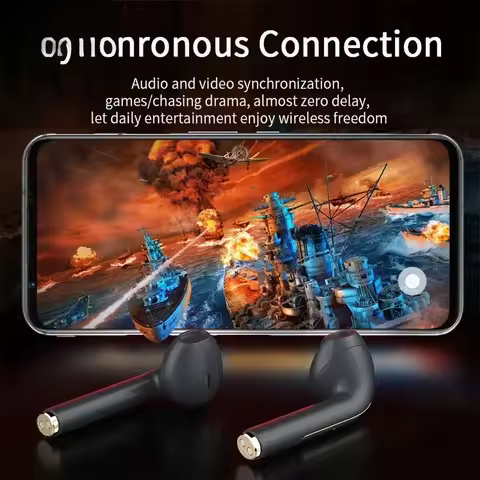 Original Bosete J18 Wireless Headphones HiFI In-ear Stereo Sports Waterproof Bluetooth Earphone Touc