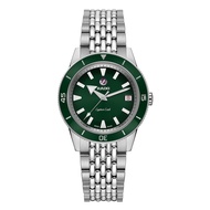 Rado Captain Cook Automatic Green Dial Stainless Steel Bracelet Women's Watch (37mm) R32500323