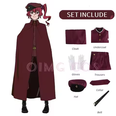Okura Teruko Cosplay Suehiro Tecchou Costume Bungo Stray Dogst Adult Wig Uniform Anime Halloween Gam