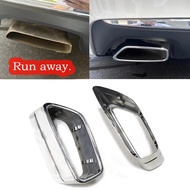 For BMW 525i 528i 530i G30 G31 Exhaust Tip Muffler Square Cover Stainless Steel Exhaust 2018 2019 20