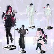 Anime Alien Stage 15CM Acrylic Mizi Sua Ivan Luka Till Hyuna Standee Keychain Cute Character Figure 