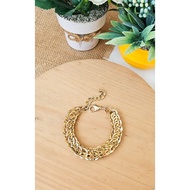 Gold hook bracelet 2 - gsi130112