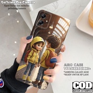 HP Samsung Galaxy A04E Case - Samsung Galaxy A04E Softcase - Cartoon Fashion Case - Samsung Galaxy A