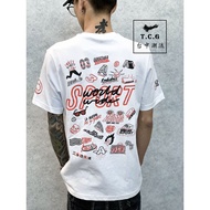 [TCG Taichung Trend] ADIDAS Doodle 360 White Graffiti Short T Spoof FN1731