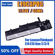 L19C3PD5 Laptop Battery for Lenovo ThinkPad E14 E15 Gen2/3 5B10X02603 SB10X02597 SB10X02591 5B10X026