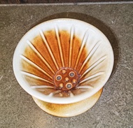 柴燒無釉咖啡濾杯-鶯歌李玟叡