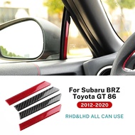 Real Soft Carbon Fiber Sticker For Subaru BRZ Toyota GT86 2012-2016 2017 2018 2019 2020 LHD RHD A-Pi