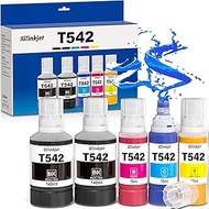 542 Ink Refill Bottles Compatible for Eco tank Pro ET-5150 ET-5170 ET-5180 ET-5800 ET-5850 ET-5880 E