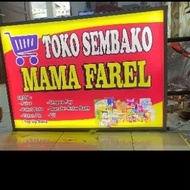 NEON BOX SIZE 40X50 & 40x60 READY TO INSTALL