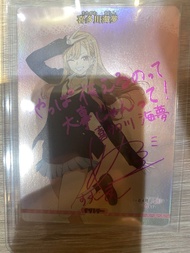 海夢 簽名 閃卡 高罕 HIGH RARE 美品 戀上換裝娃娃 DEAR MY DRESS UP DARLING BT BUILD DIVIDE VOL.2 第二季 五條新菜 海夢 背簽 ANIPLE
