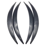 [mcfsnzwtxz1bw] 4x Generic Car Wheel Eyebrow Arch Trims Replace Mudguards Flaring Protectors