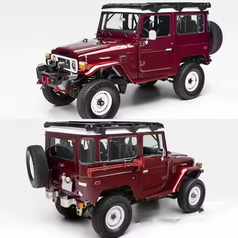 FMS 1/10 RC Land Cruiser FMS FJ40 RTR Electric Trail Truck Spare wheel tire mount bracket archs Whee