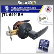 JTC 6491BH/ET Entrance Door Handle Lock Pintu (Black) Tombol Pintu Bilik Rumah