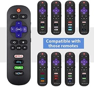Rc280 RC282 Remote Control, Suitable for TCL Roku Smart LED TV with Button