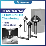 Countersink Drill Bit / Countersunk Drill Bit / Chamfering Cutter (3 Flutes)