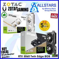 ZOTAC RTX 5060 Twin Edge OC 8GB PCI-Express Gaming Graphics Card / RTX5060 / RTX 5060 (Warranty 3+2y