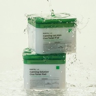 EUNYUL Lab Calming Solution Cica Toner Pad 190ml 60ea Soothing Exfoliating Sensitive Skin Daily Skin