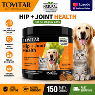 🔥Tovitar® Joint Health Multivitamin Soft Chews for Dogs & Cats – 150 Chews | Supports Mobility and O
