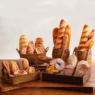 Simulation Bread Model Baguette Whole Wheat Bag Cake Fake Food Soft Decoration Display Decoration De