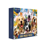Tranh Ghép Xếp Hình 1000 Mảnh DIY Jigsaw Puzzle Màu Đẹp Sắc Nét Miếng Dày RandomCut 70x50cm CC98