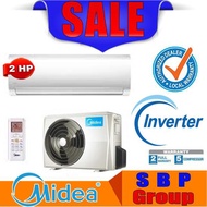 (NEW) MIDEA Blanc MSMA-18CRDN1 2.0hp Inverter AIRCOND with Super ionizer Wall Mounted Split Air Conditioner