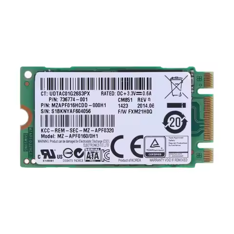 M.2 SATA SSD 2242 16GB HDD M2 SATA SSD Disk Solid State Hard Drive 2242 Form Factor for Desktop PC L