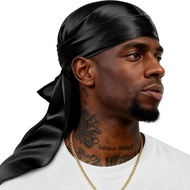 YFONG 100% Mulberry Silk Durag for Men & Women, 22 Momme Silky Durag for Hair Care, Soft and Breatha