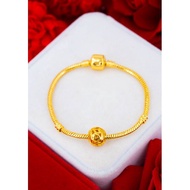 pandora emas Bangkok / bangle pandora /gelang dan charms