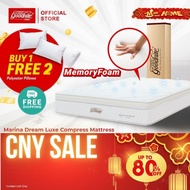 (Mattress in a Box) Goodnite Statfree Marina Dream Luxe Pocket Spring Compress Mattress (12")