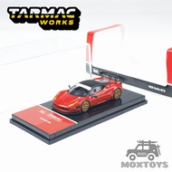 Tarmac Works 1:64 458 Italia GT3 Red Diecast Model Car
