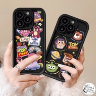 Cartoon Toy Story Buzz Lightyear Strawberry Bear Lotso Case For OPPO A17 A15 A96 A18 A57 A55 A5 A53 