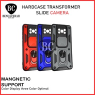 BC168 - HARDCASE TRANSFORMER SLIDE CAMERA SAMSUNG A24 A23 A22 4G A22 5G A20 A30 A10S A05 - BC168