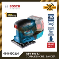 Bosch Cordless Sander GSS 18 V-LI Professional Bosch Sander Random Orbital Sander Machine Bosch