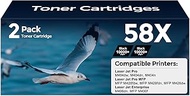 58X CF258X Toner Cartridge Black Laser Jet Pro M404dw High Yield Compatible for HP 58X 58A CF258A To