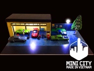 Mô hình garage đường phố 1/64