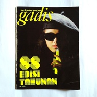 Majalah GADIS Edisi Tahunan 1988 Cover MONIKA GUNAWANOVA