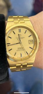 歐米茄 Omega Constellation Chronometer - RARE 18k Integrated Constellation 金 Gold (Heavy - 139 gram) Au