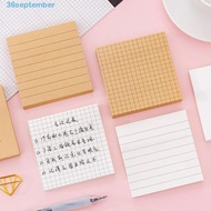SEPTEMBER Memo Pad Stationery Cute Planner Kraft paper Memo Sheets Note Paper Notepad